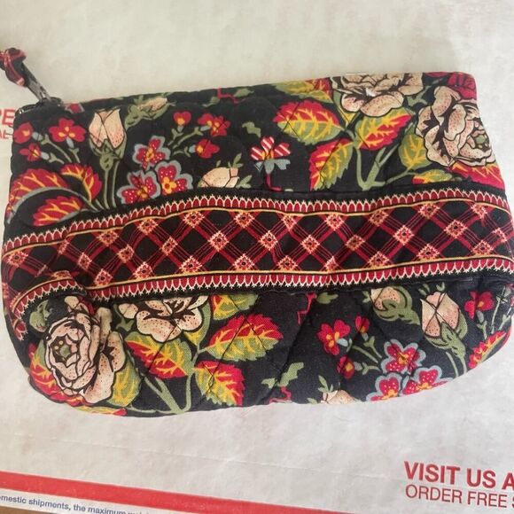 Vera Bradley Matching Set Tote and Makeup Bag #GG - Picture 7 of 16